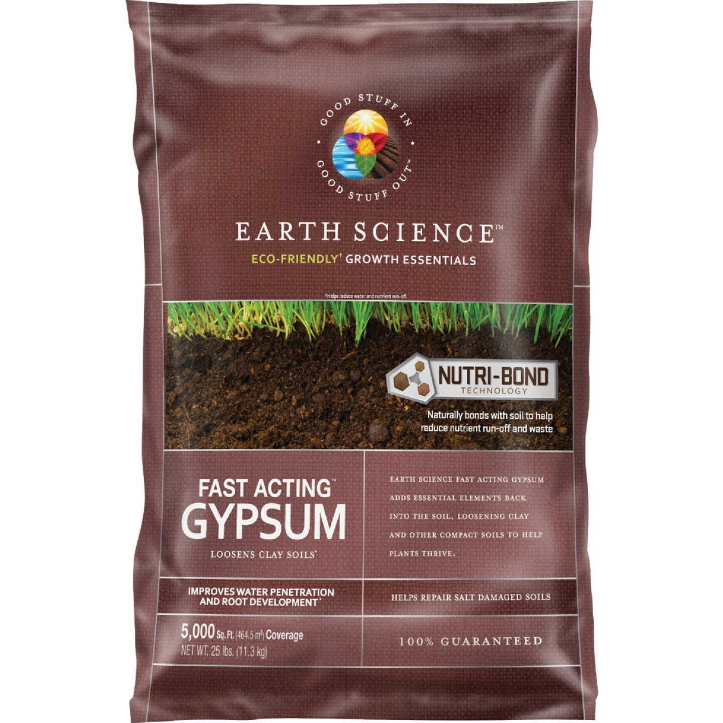 Earth Science 25 Lb. 5000 Sq. Ft. Coverage Fast Acting Gypsum Image 1