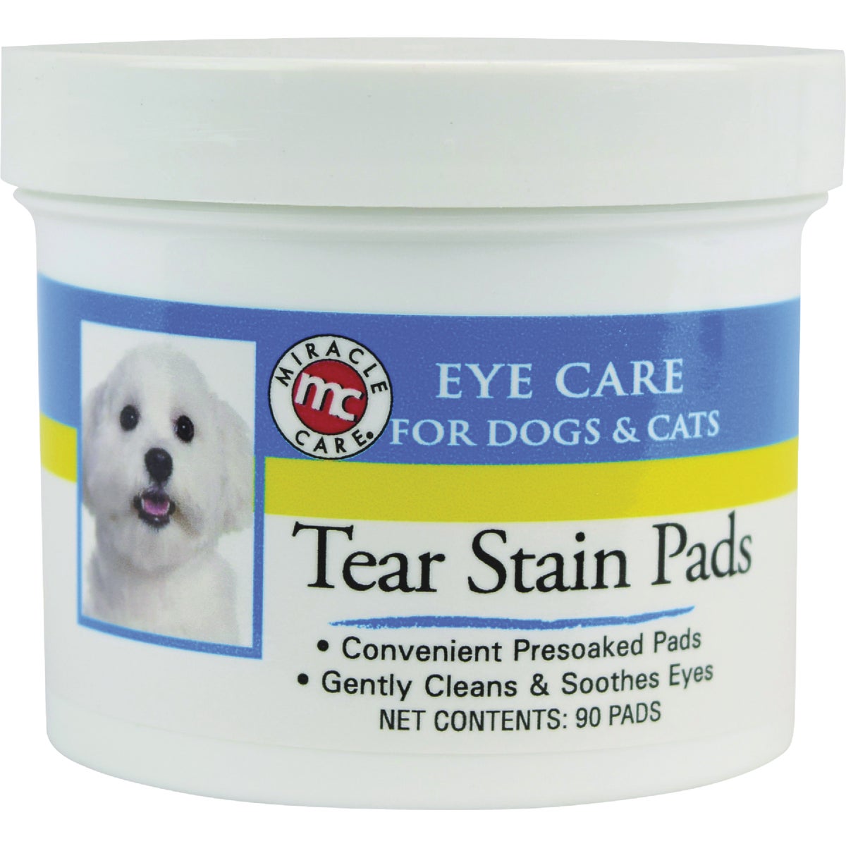Miracle Care Pet Tear Stain Pads (90-Pack)