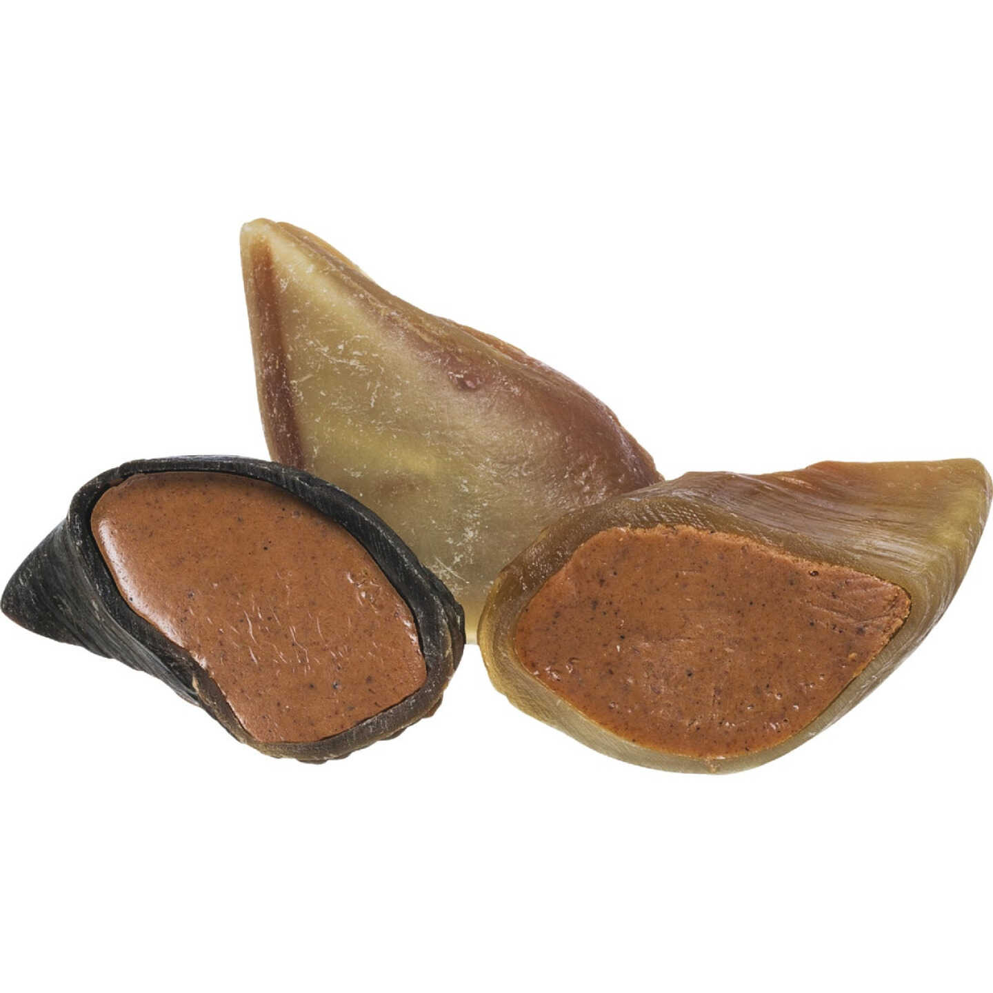 Redbarn Peanut Butter Filled Beef Hoof Dog Treat Image 3