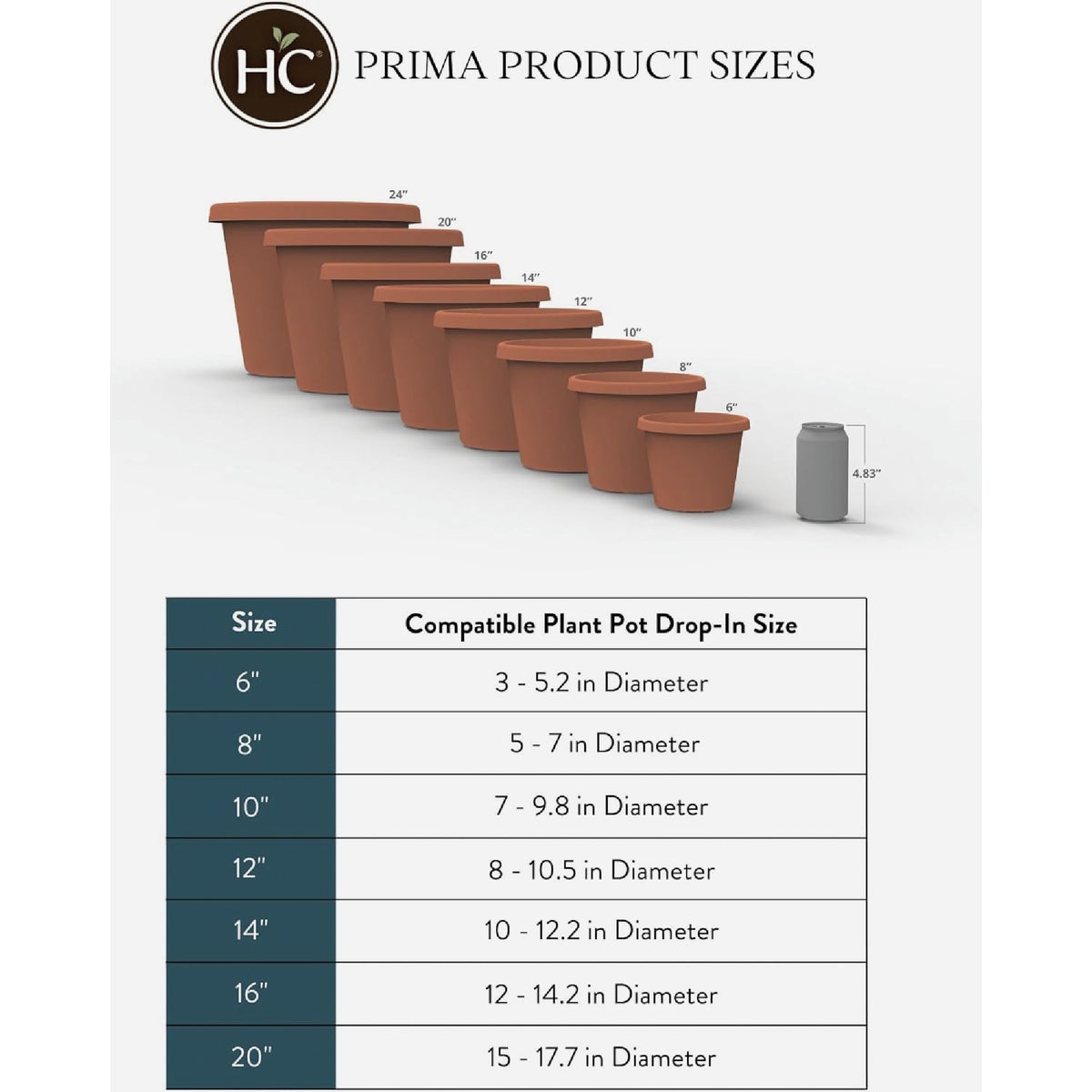 HC Companies 16 In. Stone Classic Planter Image 6