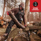 Milwaukee FREEFLEX Men's Small Black Insulated Bib Overalls Image 3