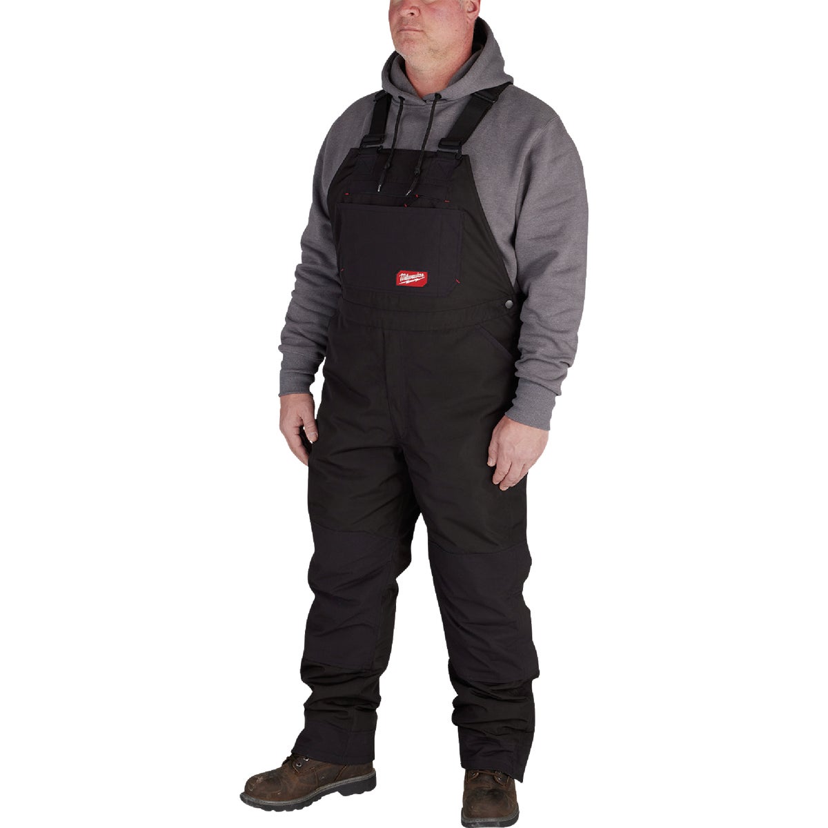 Milwaukee FREEFLEX Men's Small Black Insulated Bib Overalls