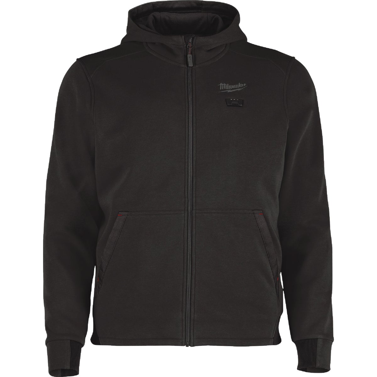 Milwaukee M12 Men's Medium Black Full-Zip Heated Hoodie
