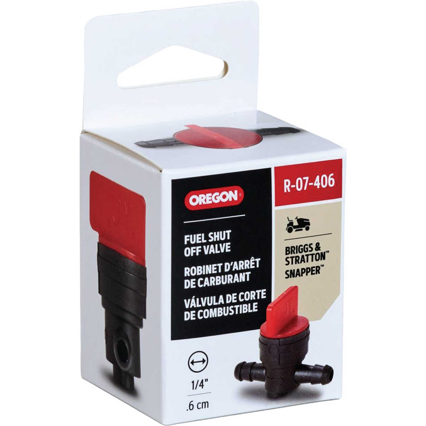 Oregon Universal Gas Shut-off Valve for Riding & Zero-Turn Mowers Image 1
