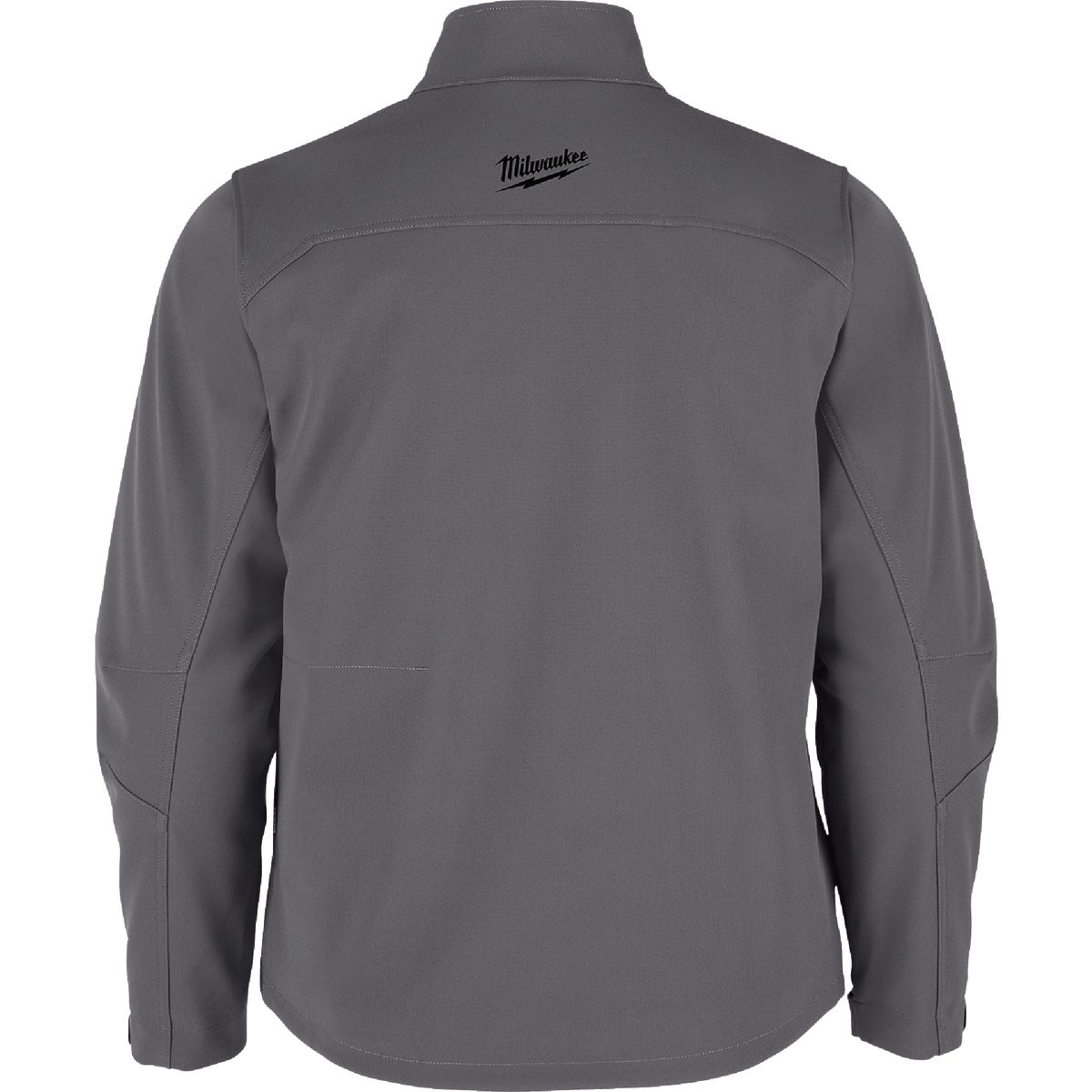 Milwaukee M12 TOUGHSHELL Men's Gray Cordless Heated Jacket, XL Image 4