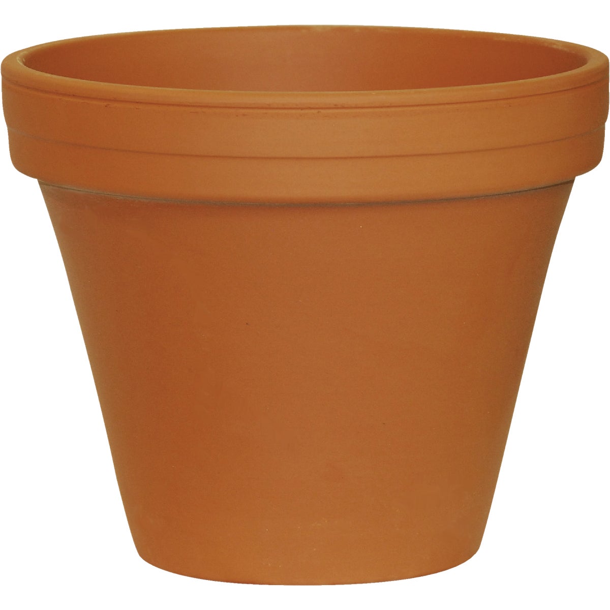 Deroma 8.3 In. Red Terra Cotta Clay Standard Planter