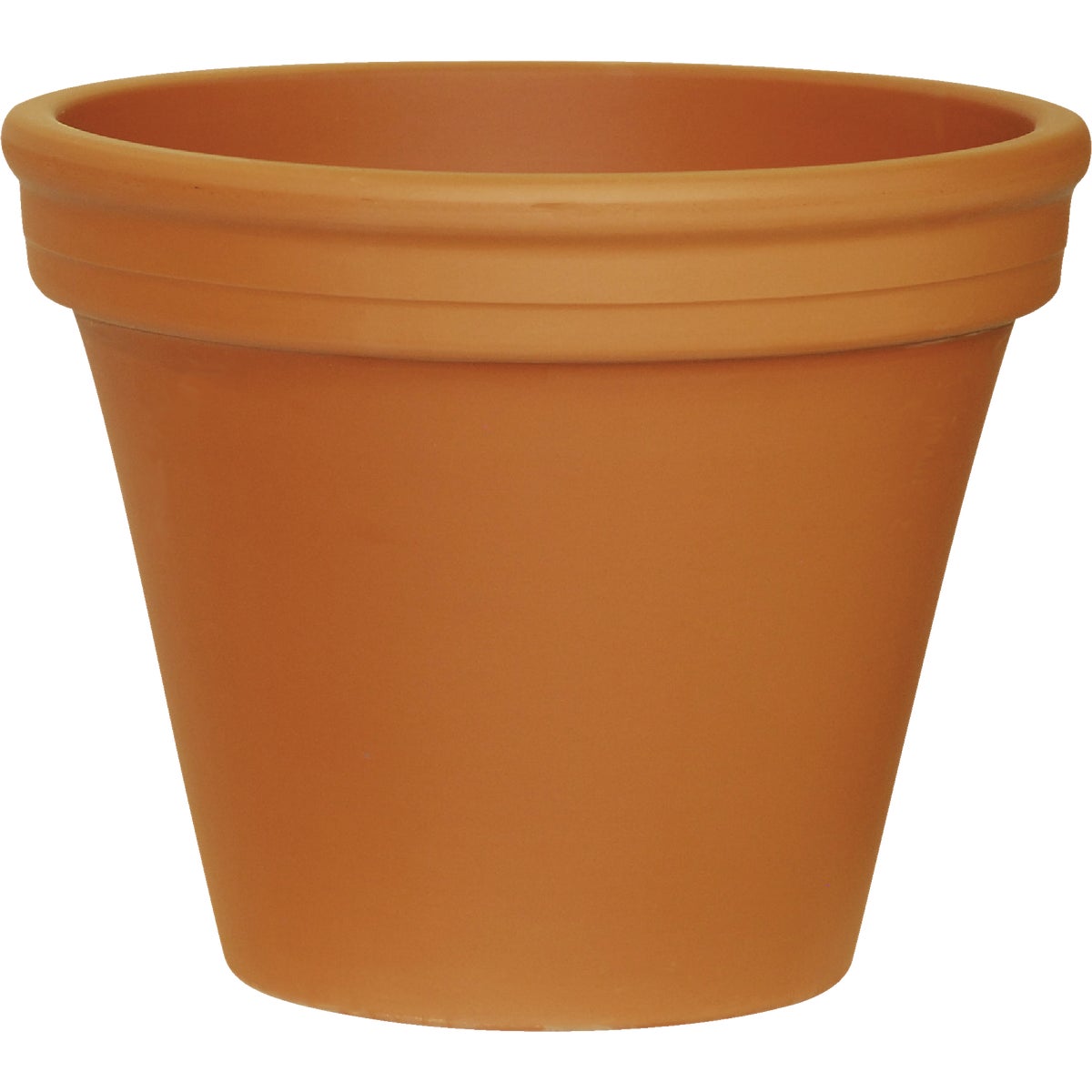 Deroma 9.8 In. Red Terra Cotta Clay Standard Planter