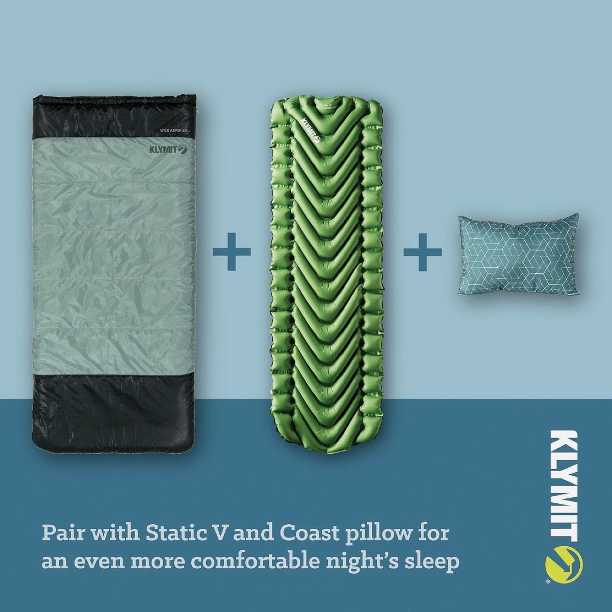 Klymit Wild Aspen 20 Deg F Rectangle Sleeping Bag Image 7