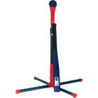Franklin MLB 25 to 34.75 In. Youth Batting Tee with Bat & Ball Image 1