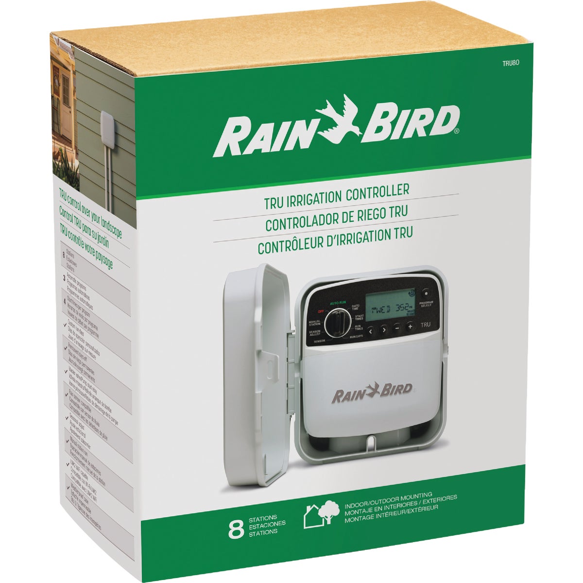 Rain Bird TRU 8-Station Indoor/Outdoor Irrigation Controller Image 3