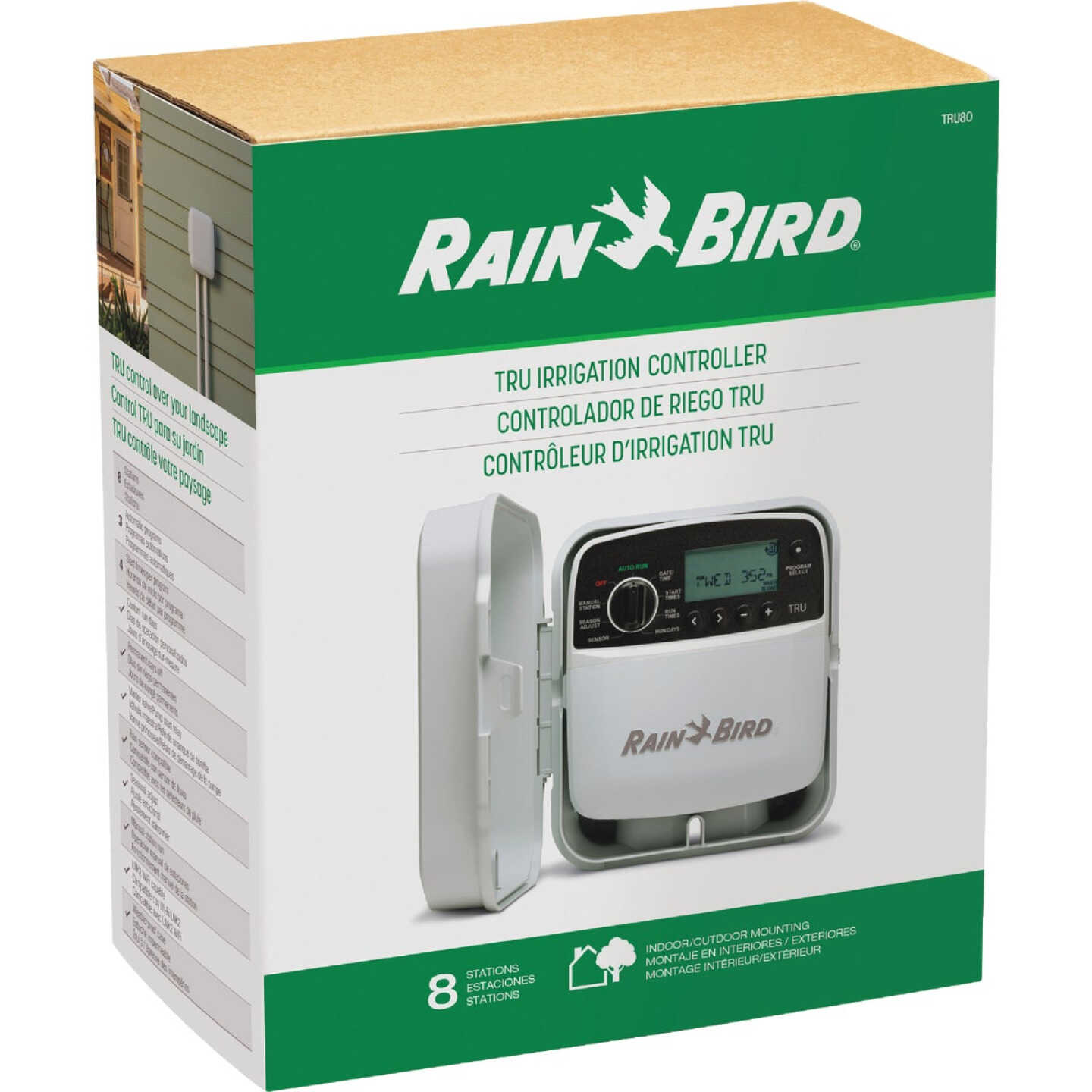 Rain Bird TRU 8-Station Indoor/Outdoor Irrigation Controller Image 3