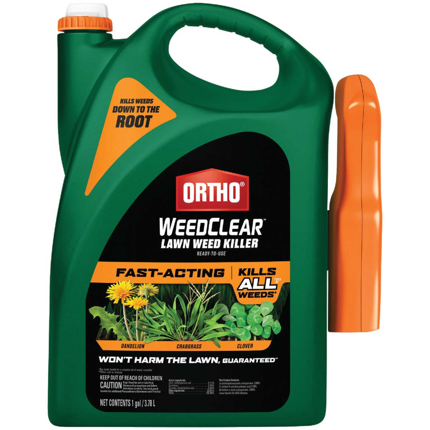 Ortho WeedClear 1 Gal. Ready-To-Use Trigger Spray Lawn Weed Killer Image 1