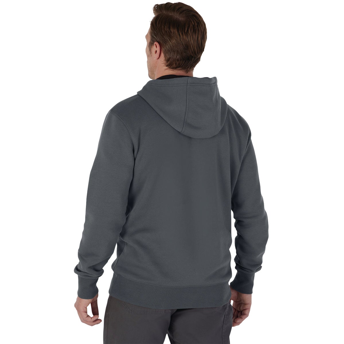 Milwaukee FREEFLEX 2XL Gray Midweight Pullover Hooded Sweatshirt Image 6