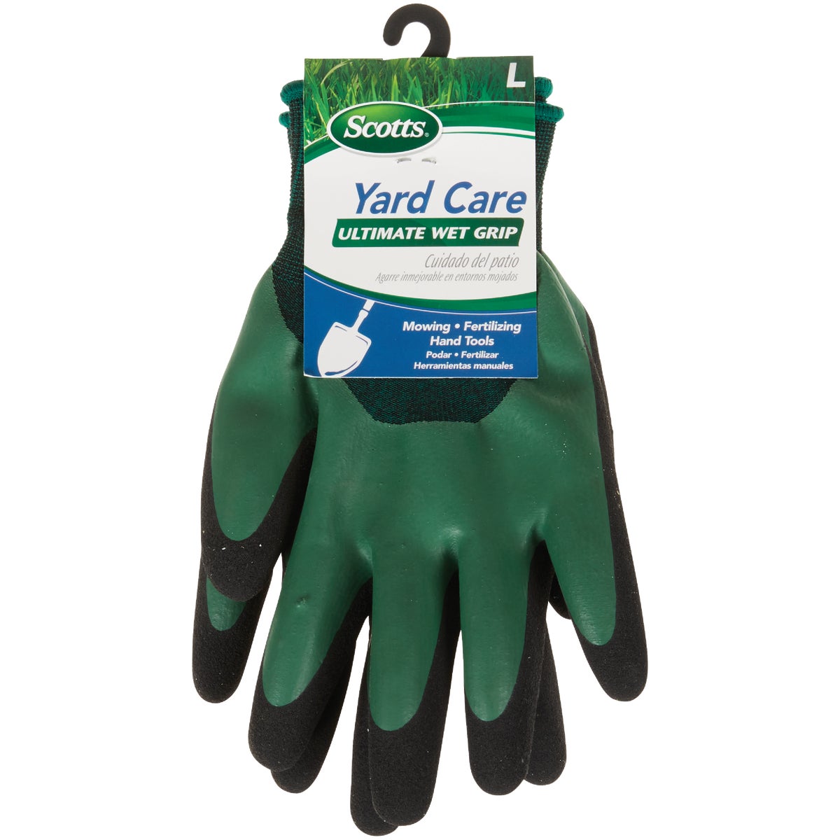 Scotts Yard Care Latex Dipped Gloves, Large Image 2