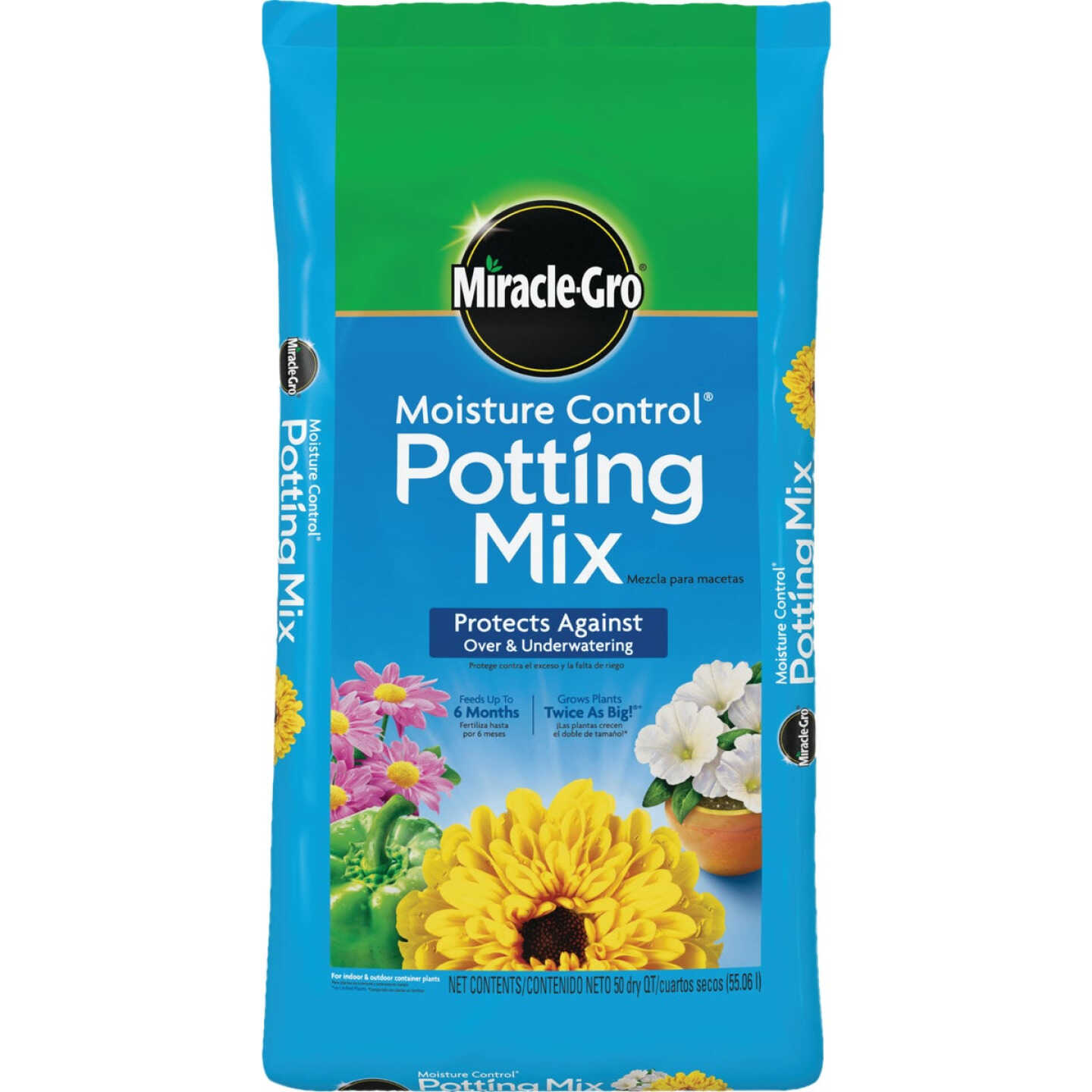Miracle-Gro Moisture Control 50 Qt. Potting Mix Image 1