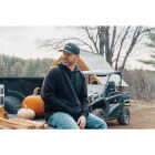 Berne Black Horizontal Logo Mesh-Back Cap Image 2