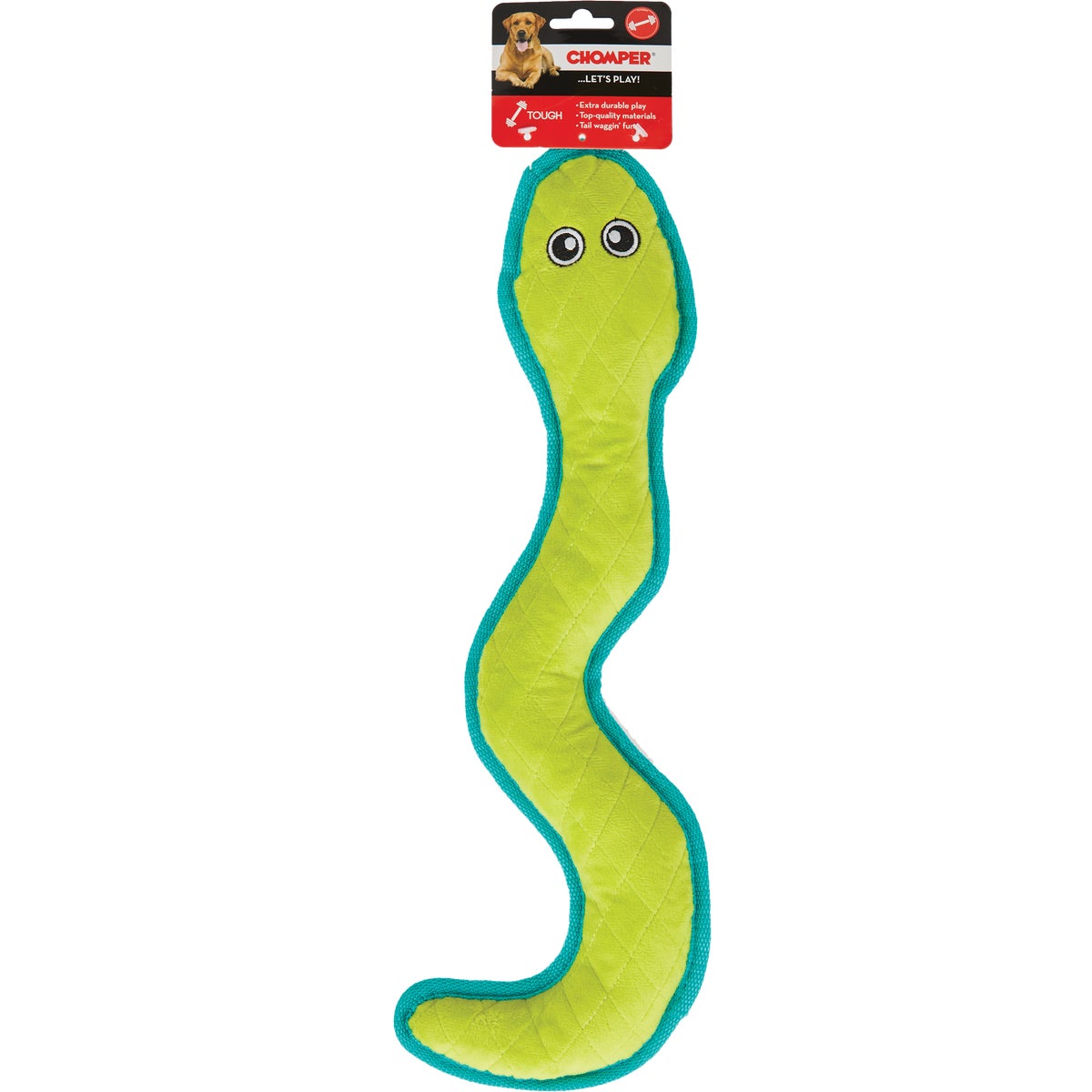 Boss Pet Chomper Snake Dog Toy Image 2