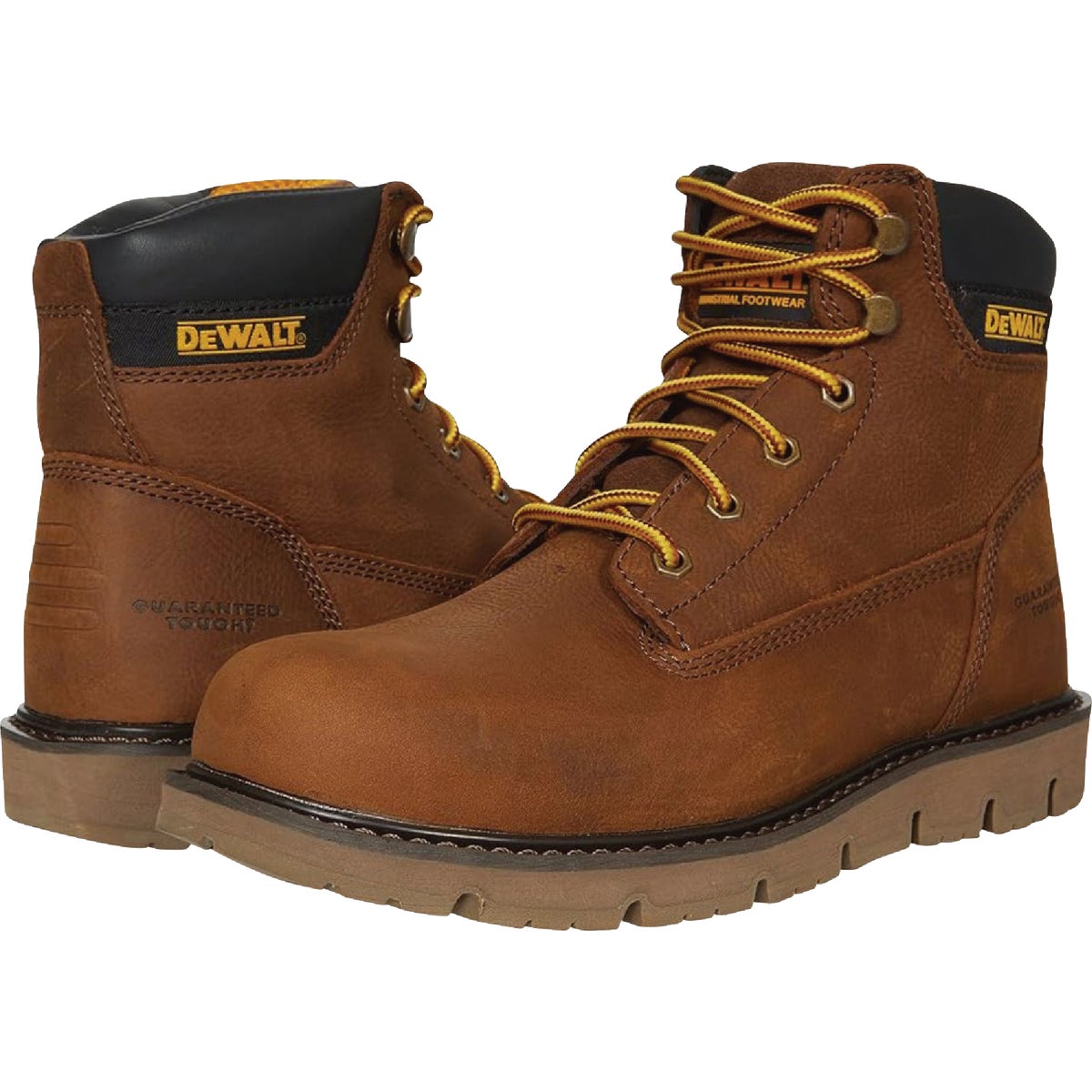 DEWALT Flex Men's Size 12M Plain Toe Bison Brown Work Shoe Image 5