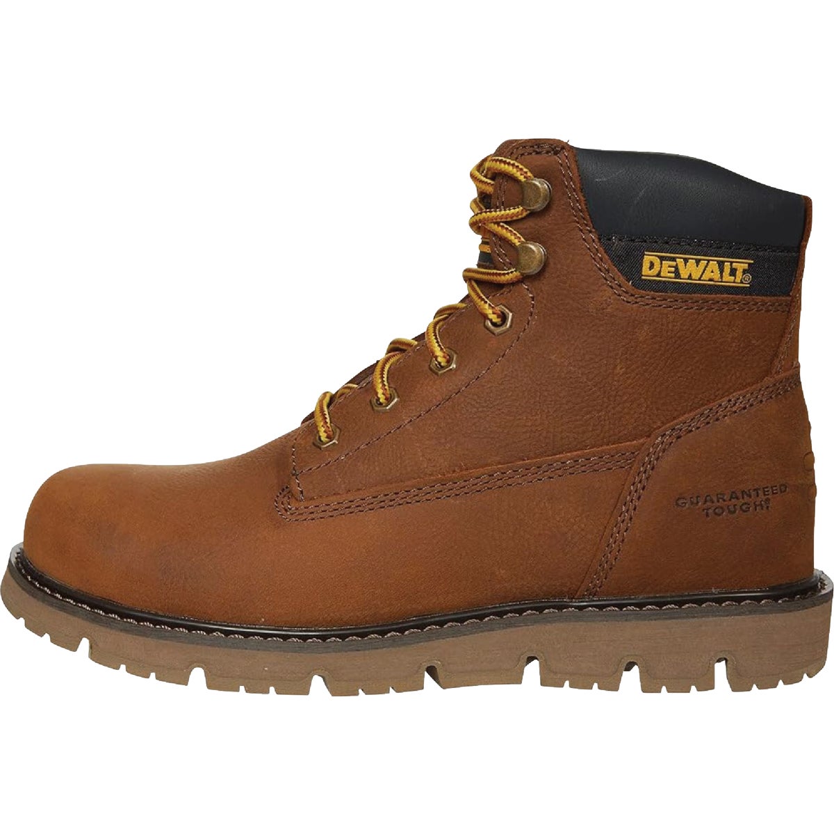 DEWALT Flex Men's Size 12M Plain Toe Bison Brown Work Shoe Image 7