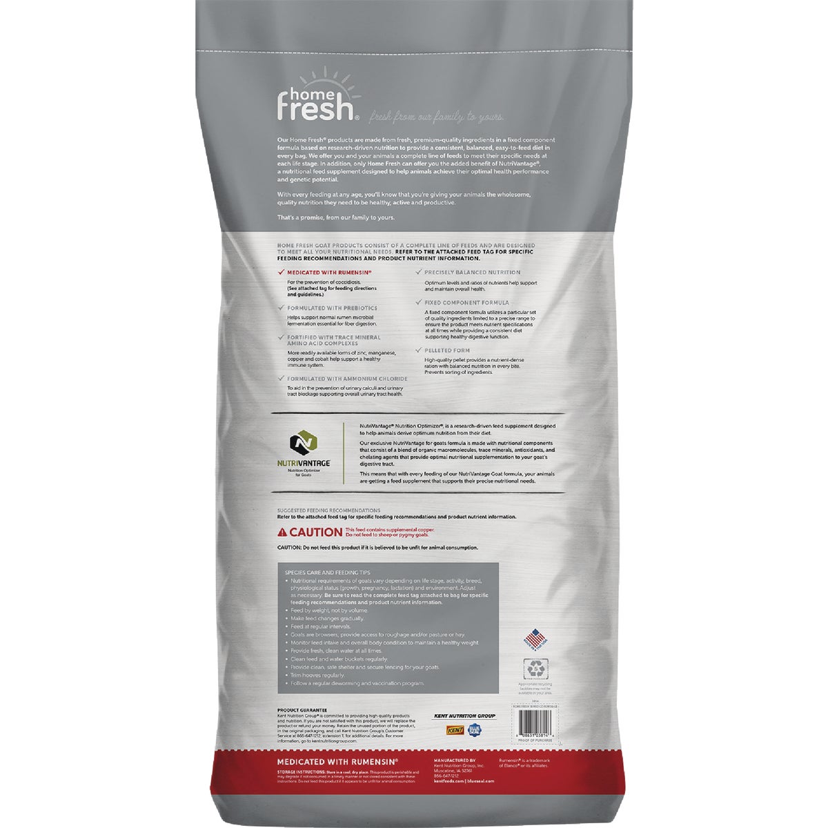 Kent Home Fresh 18 Goat Developer Goat Feed Image 2