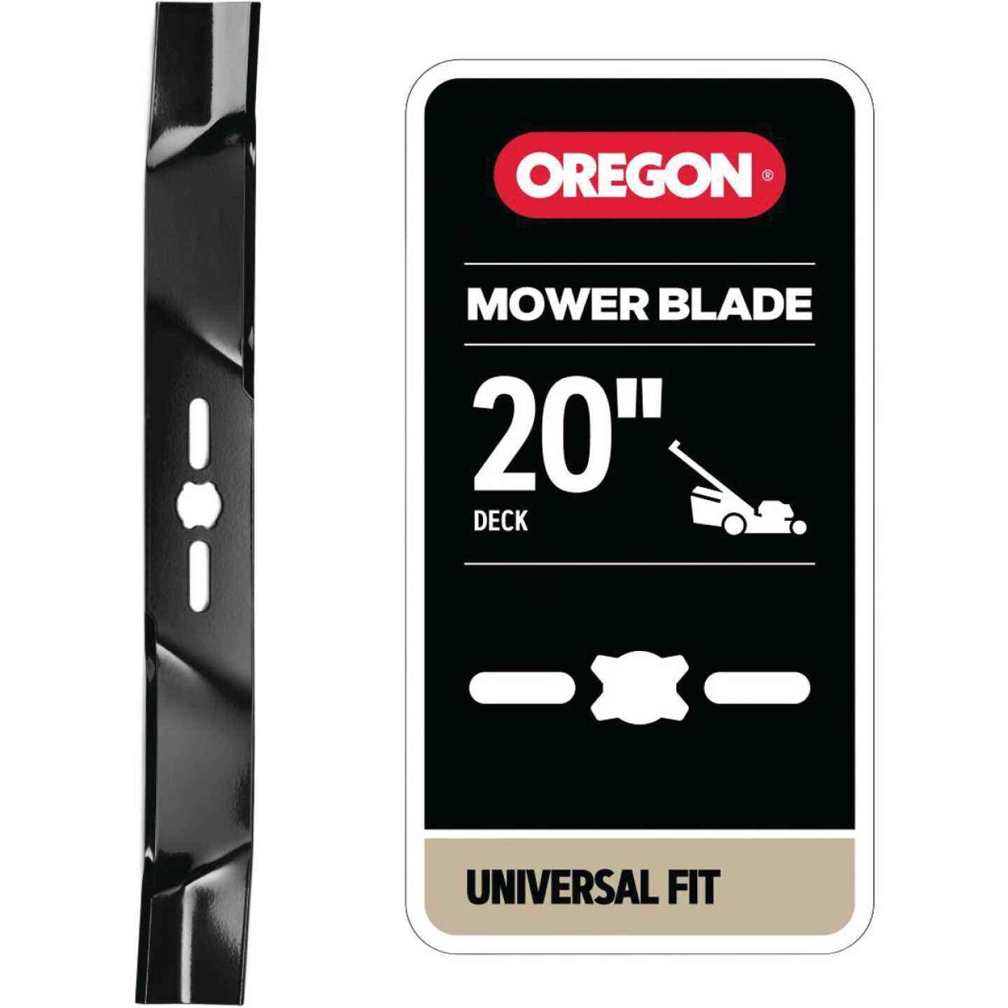 Oregon 20 In. 3-in-1 Universal Fit Lawn Mower Blade Image 1