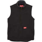 Milwaukee GRIDIRON Men's Medium Black Sherpa-Lined Vest Image 1