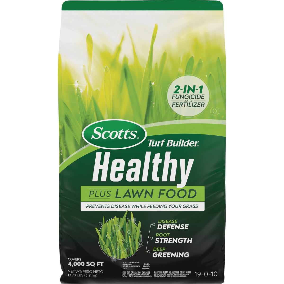 Scotts Turf Builder Healthy Plus 13.7 Lb. 4000 Sq. Ft. Lawn Food Image 1