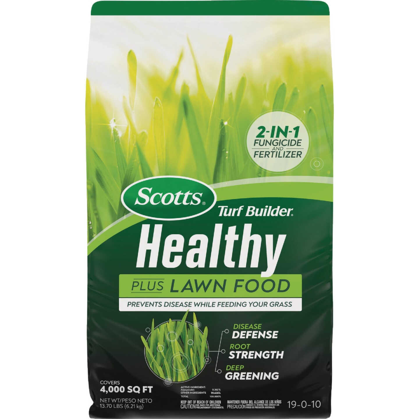 Scotts Turf Builder Healthy Plus 13.7 Lb. 4000 Sq. Ft. Lawn Food Image 1