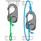 Nite Ize CamJam Plastic with Stainless Steel Gate Rope Tightener (4-Pack) Image 6