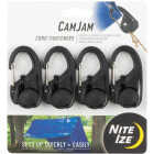 Nite Ize CamJam Plastic with Stainless Steel Gate Rope Tightener (4-Pack) Image 1