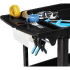 Channellock 500 Lb. Large 2-Shelf Utility Cart Image 3