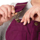 Berne Women's XL Plum Softstone Duck Insulated Bib Overall Image 2