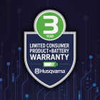 Husqvarna 350iB Leaf Blaster Battery Blower Kit Image 10