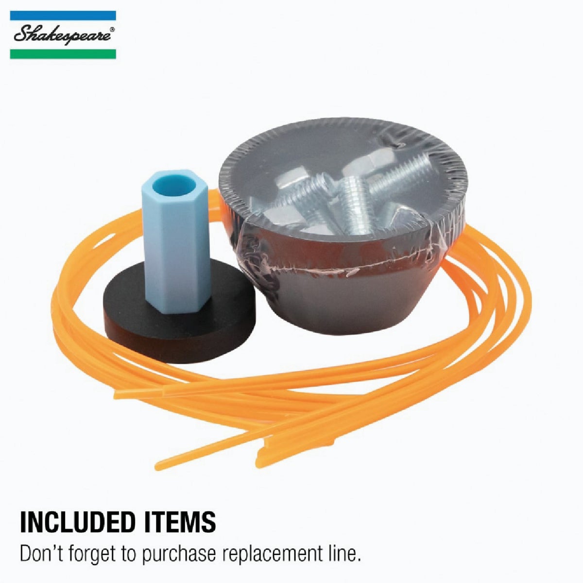 Shakespeare Push-N-Load 4-Line Replacement Trimmer Head Image 7