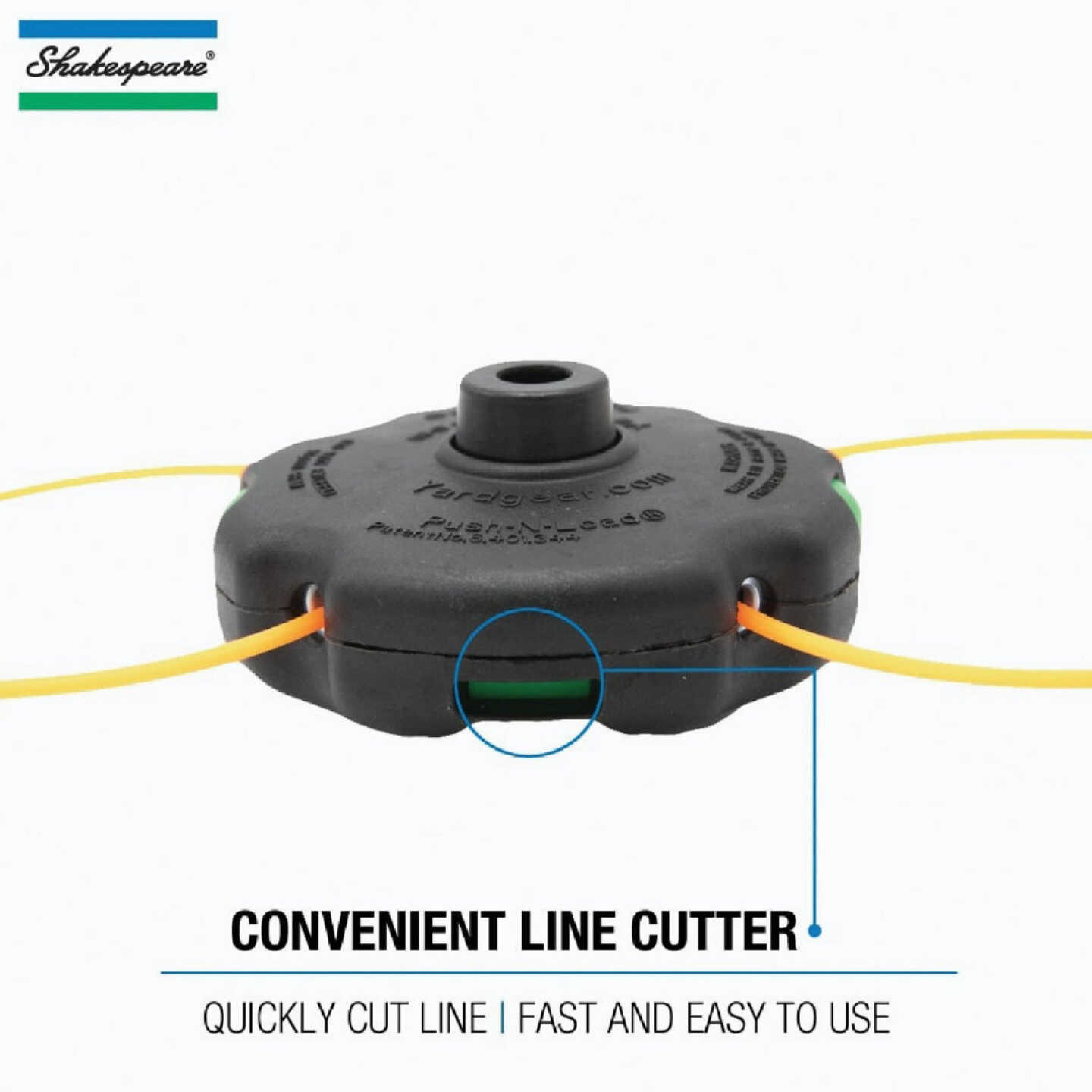 Shakespeare Push-N-Load 4-Line Replacement Trimmer Head Image 5