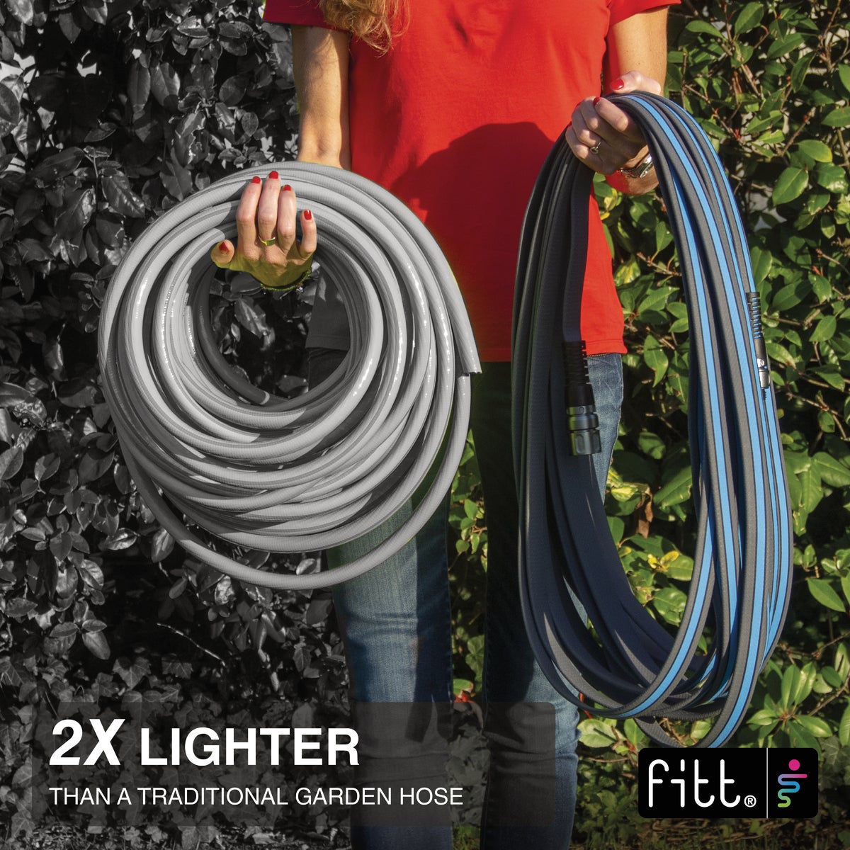 Fitt Force Pro 5/8 In. x 25 Ft. Commercial Grade Hose Image 2