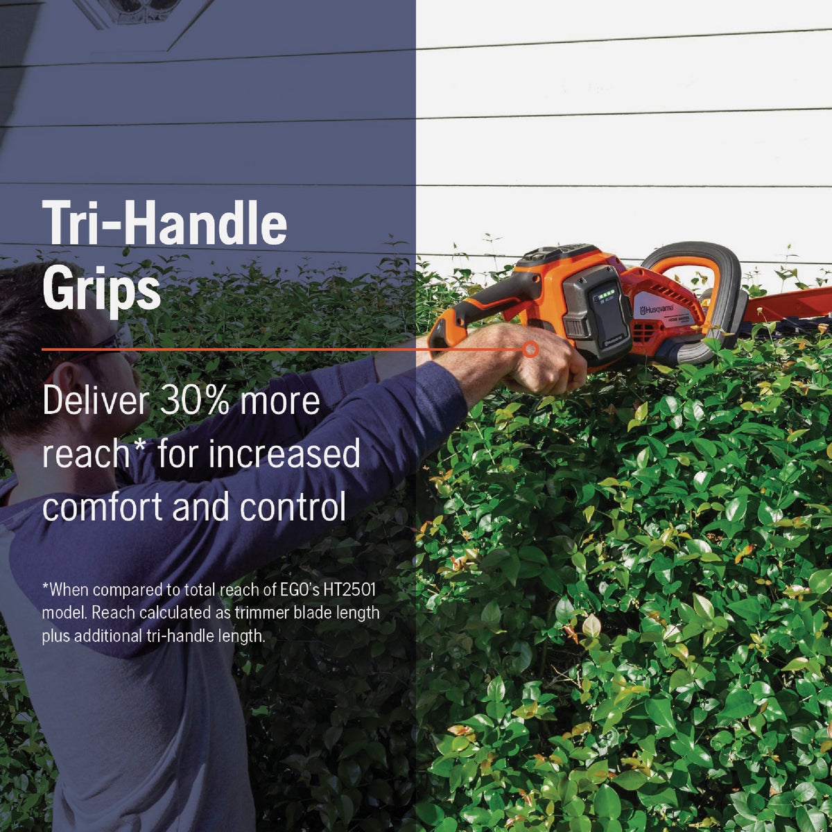 Husqvarna 320iHD60 Hedge Master Battery Hedge Trimmer Kit Image 8