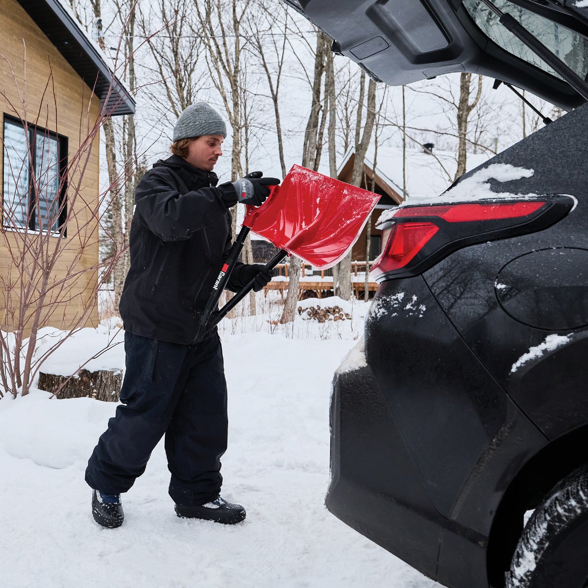 Garant 18 In. Poly Blade Foldable Snow Shovel Image 4