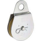 National Hardware 3 In. Zinc Plated Fixed Single Pulley Image 1