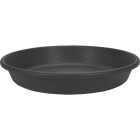 HC Companies 12 In. Black Classic Saucer Image 1