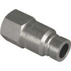 Apache 1/2 In. Body Male Tip Flat Face 1/2 In. FNPT Steel Hydraulic Hose Coupler Image 1