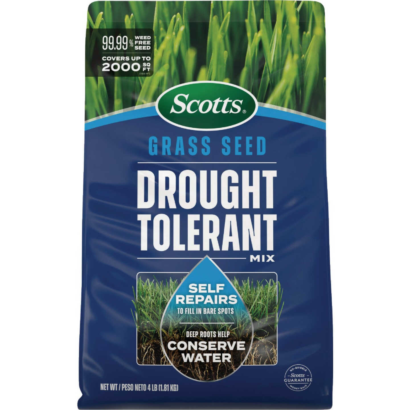 Scotts 4 Lb. Drought Tolerant Grass Seed Mix Image 1