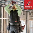 Milwaukee FREEFLEX Men's Large Brown Lightweight Insulated Vest Image 4