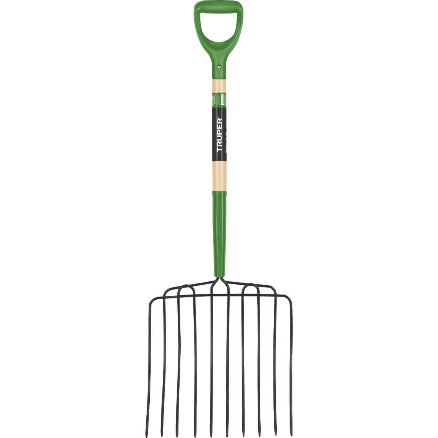 Truper Tru Tough 10-Tine Ensilage Pitch Fork Image 1
