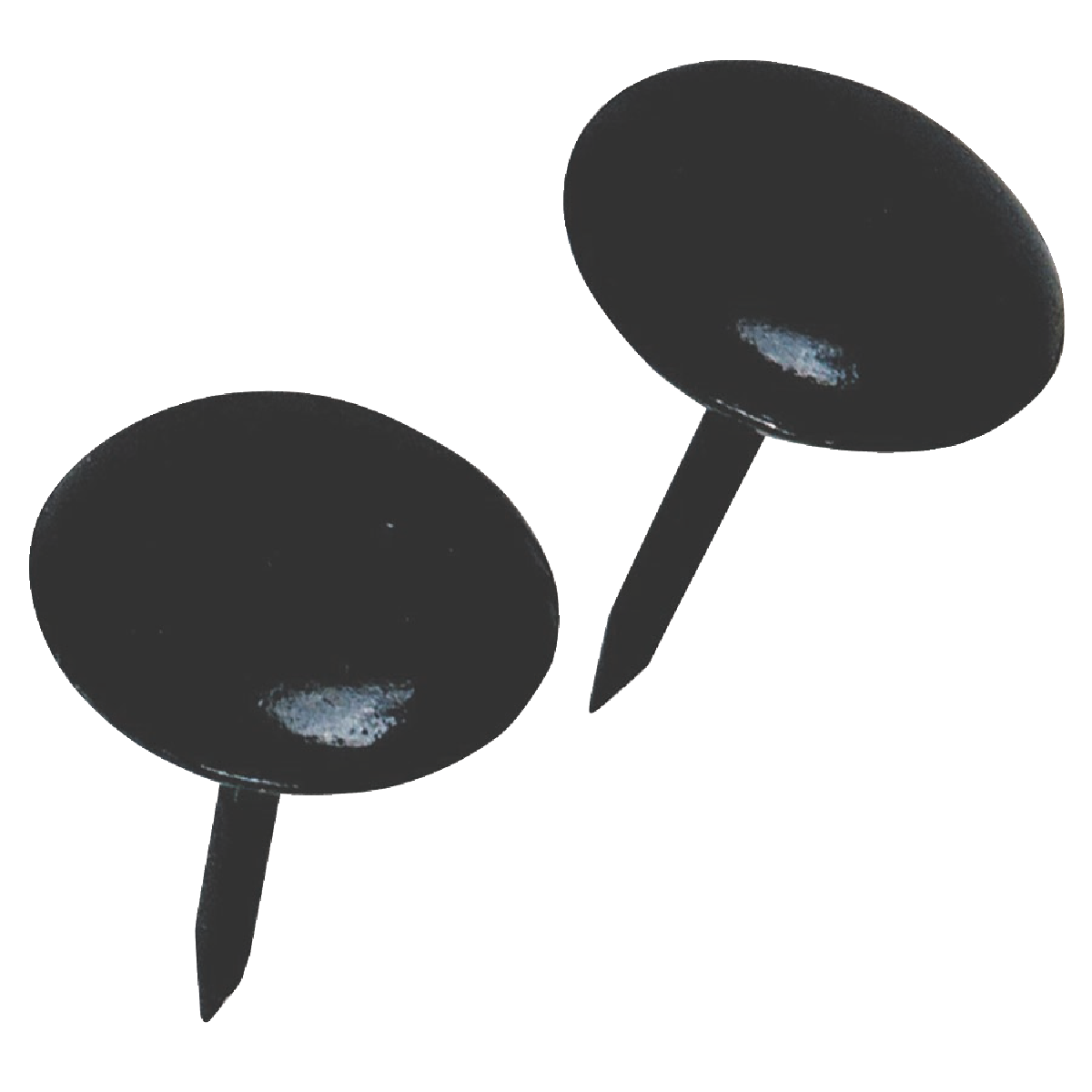 Hillman Fastener Corp Large Round Black Leatheroid Furniture Nail (25-Count)