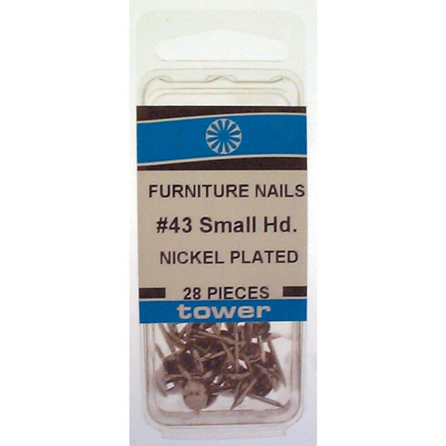 Hillman Fastener Corp Small Round Nickel Upholstery Nail (25-Count) Image 2