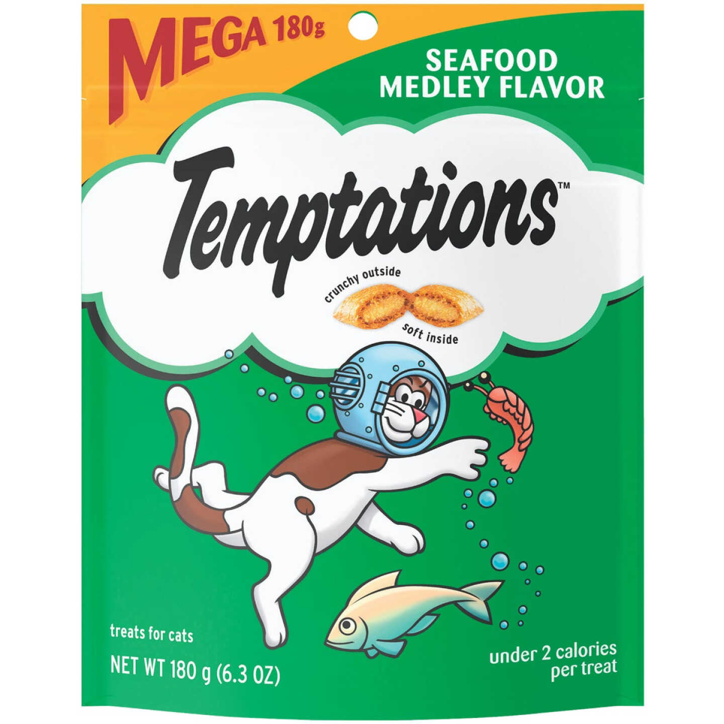 Temptations Seafood Medley 6.3 Oz. Cat Treats Image 1