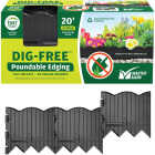 Master Mark Dig-Free 6 In. H. x 20 Ft. L. Black Poundable Lawn Edging Image 1