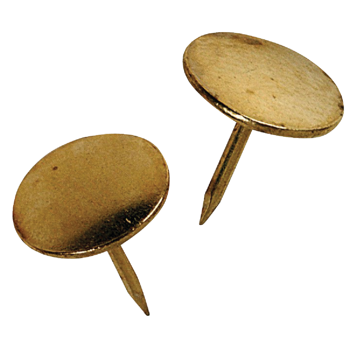 Hillman Anchor Wire Brass 23/64 In. x 15/64 In. Thumb Tack (40-Count) Image 4