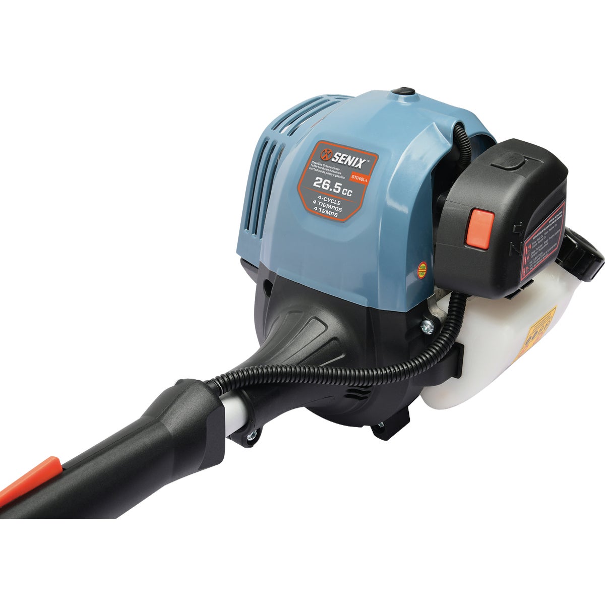 Senix 4QL 26.5cc 4-Cycle 17 In. Curved Shaft Gas Powered String Trimmer Image 6